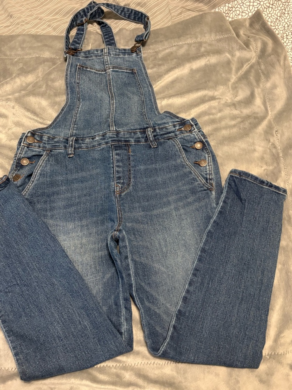 Old Navy Blue Denim Women's Overalls